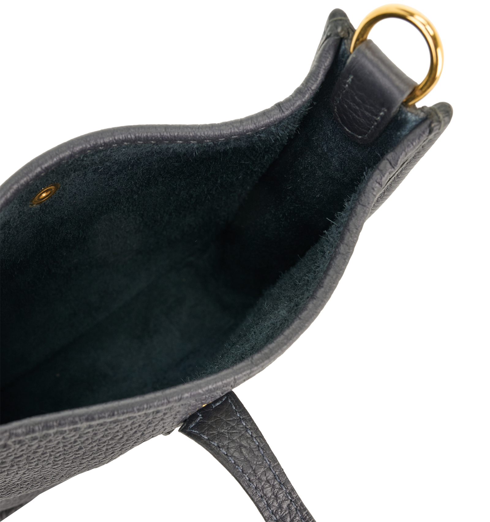 Mini Evelyne 16, &pound;2,200, Handbags, Navy, Leather, Other view